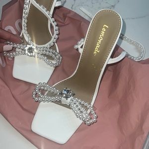 Miss Lola Elena Pearl Bow Heels
